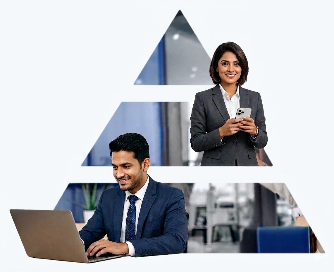 Web Matrix Nova team working on digital solutions